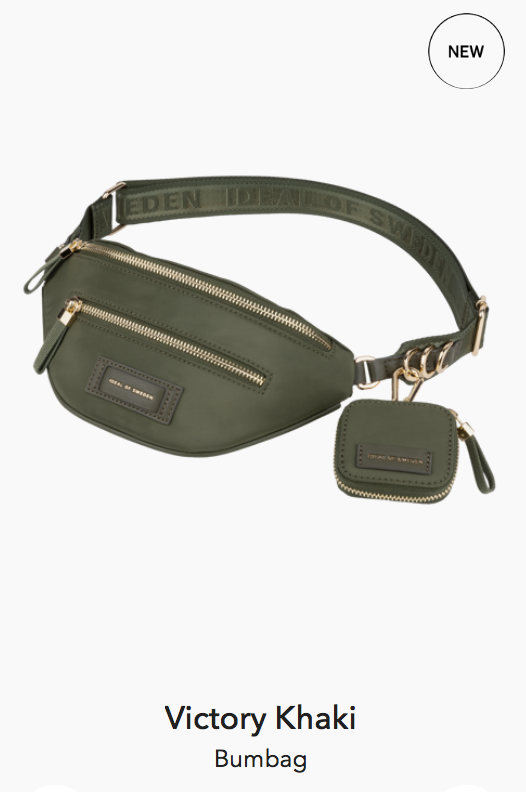 victory khaki bumbag ideal of sweden ss21 collectie