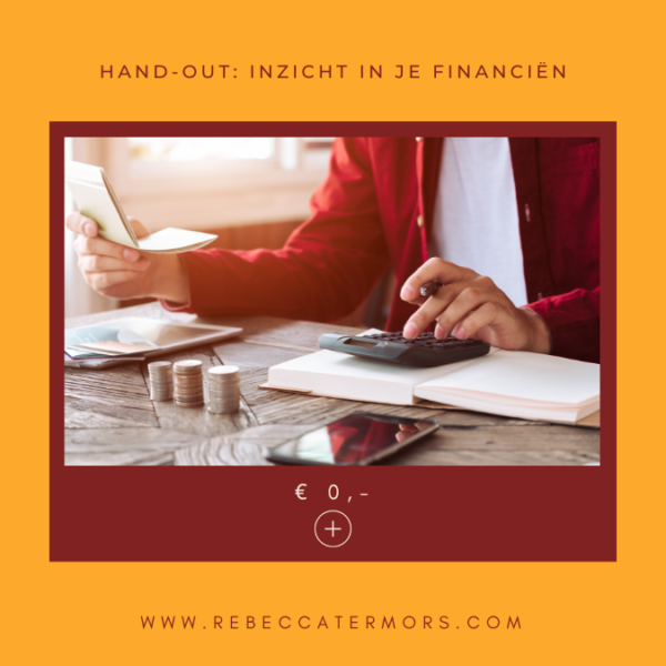 Hand-out Inzicht in je financiën