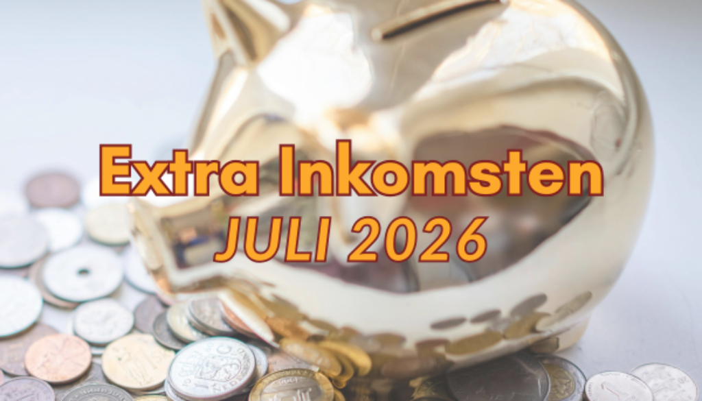 Extra inkomsten juli 2026